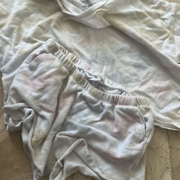 Grayson Threads kids tie dye tee and shorts set, size M, EUC - Picture 5 of 5